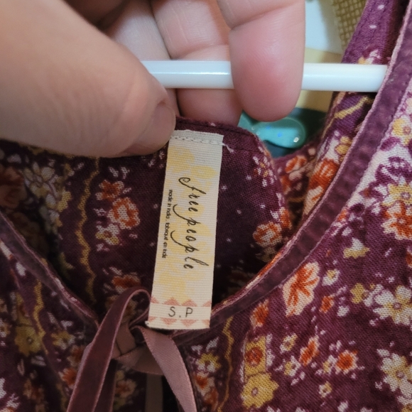 Free People Boho Flowy Floral Dress Size Small - Picture 5 of 10